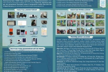 Program Spesialis Fisika Bumi – Kurikulum ITB 2024