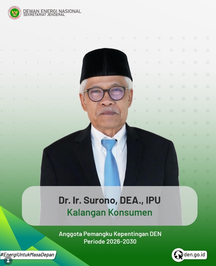 Alumni KK FBSK menjadi anggota Dewan Energi Nasional Republik Indonesia